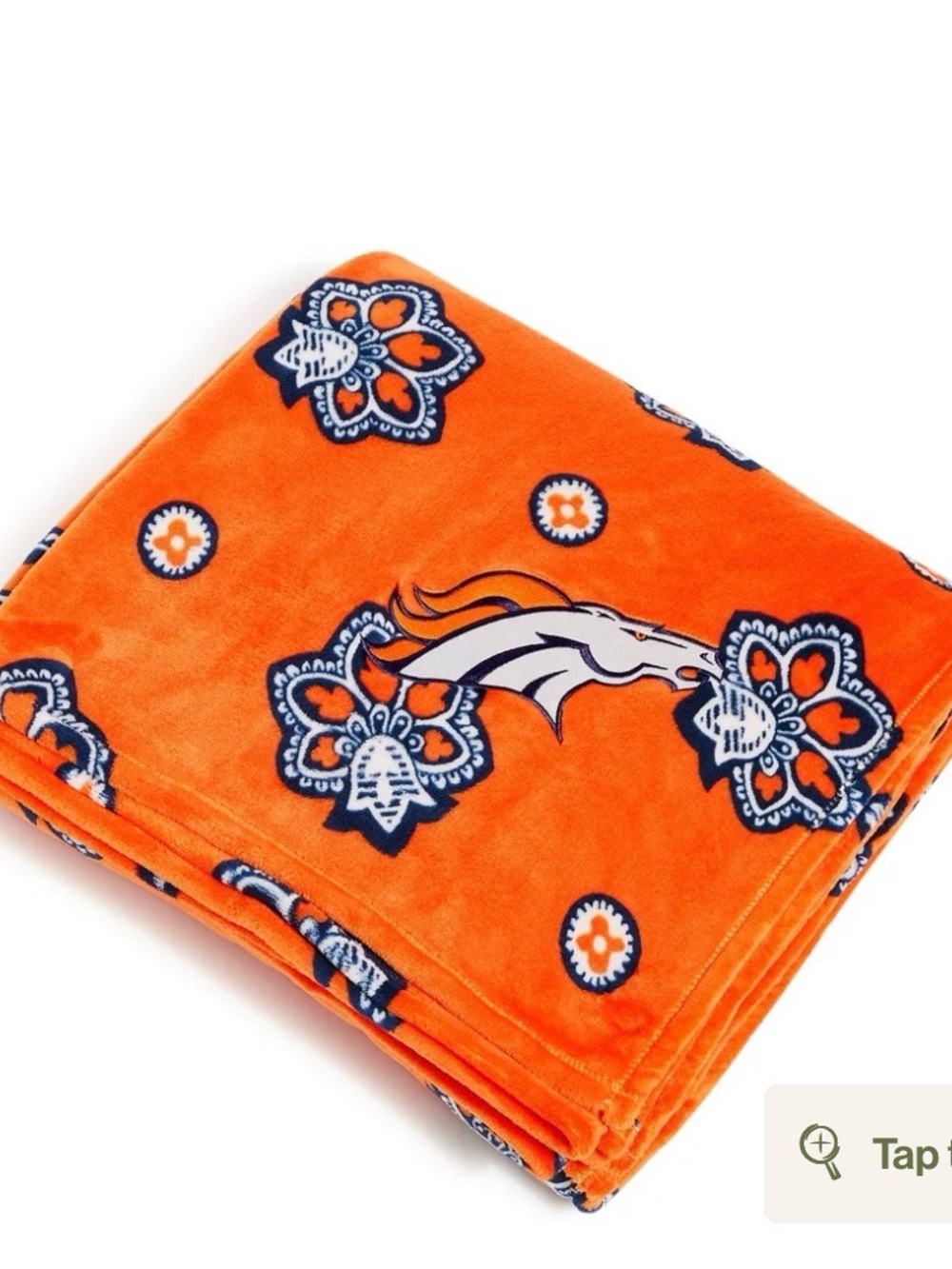 NWT Vera Bradley Denver Broncos NFL Oversized Throw Blanket